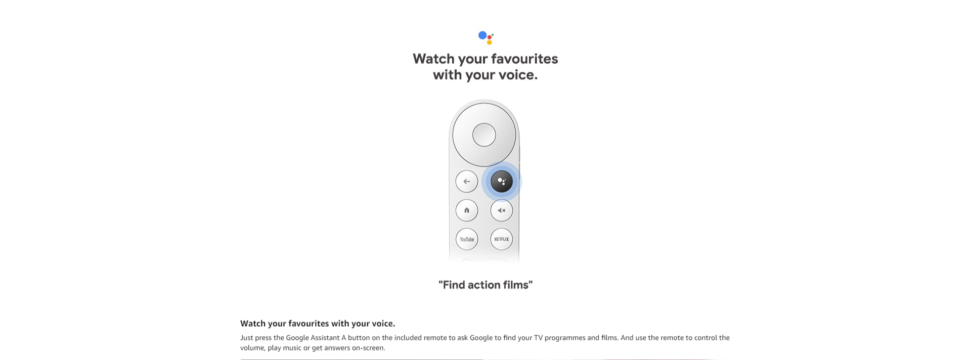 Ourfriday | Google Chromecast with Google TV 4K and Voice Remote